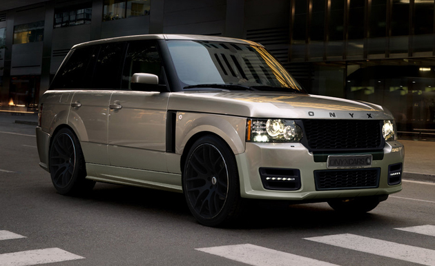 Onyx concept have a new conversion to the range rover collection after 